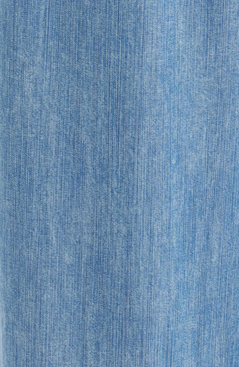 beachlunchlounge Asthin Chambray Drawstring Pants, Alternate, color, Medium Wash