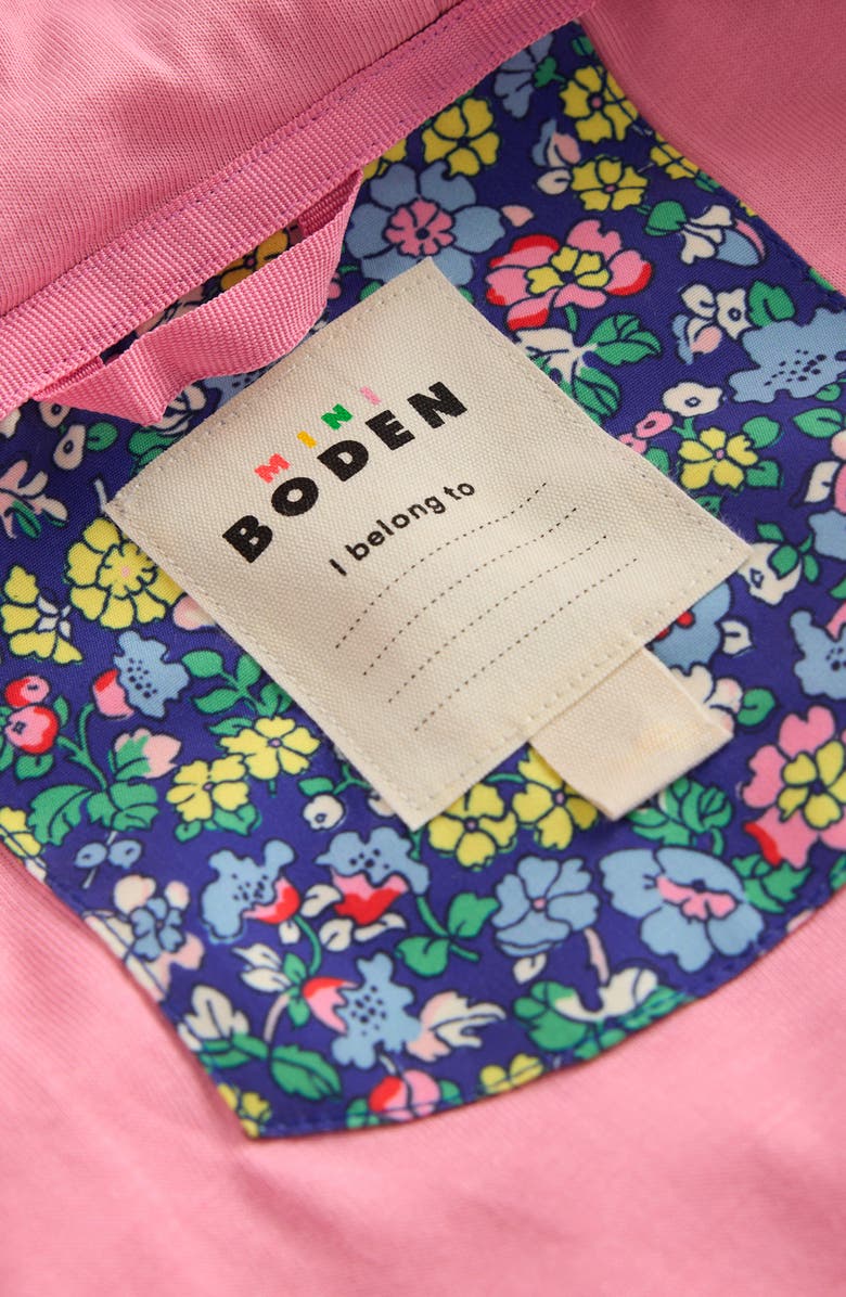 Mini Boden Kids' Waterproof Fisherman's Rain Jacket, Alternate, color, 