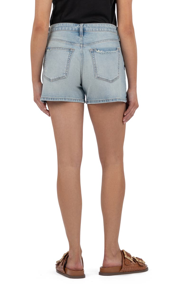 KUT from the Kloth Jane Mid Rise Denim Shorts, Alternate, color, Charity