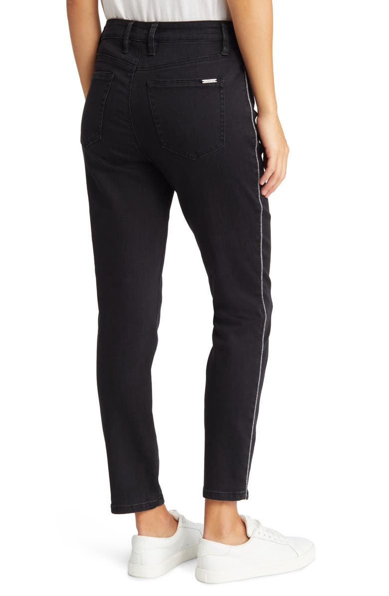 Tommy Bahama Boracay High Waist Ankle Straight Leg Jeans, Alternate, color, 