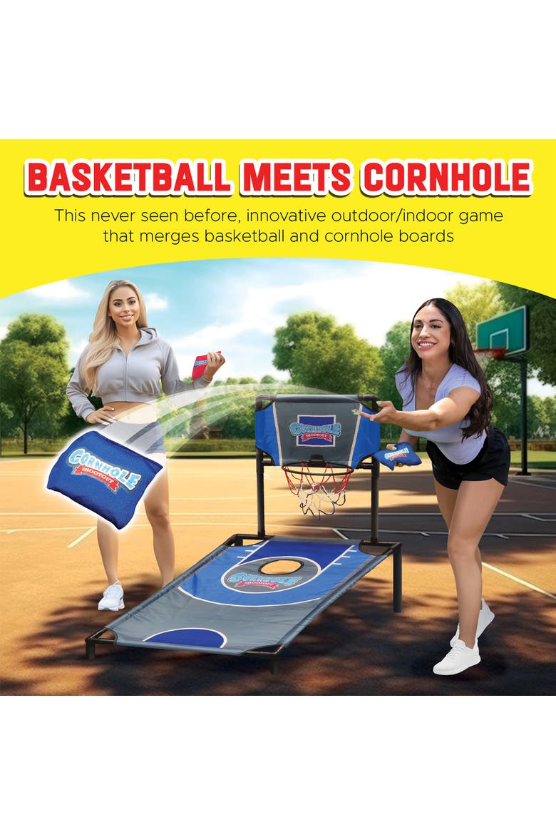 Cornhole Shootout 2In1 Games, Ages 6+, Alternate, color, Multicolored