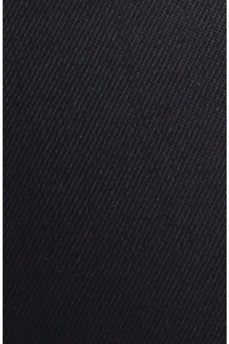 The Arlésien Stretch Blend Corset Capri Pants, Alternate, color, BLACK