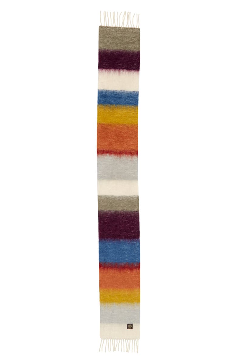 GOODEE x Ezcaray Matisse Stripe Mohair & Wool Scarf, Alternate, color,