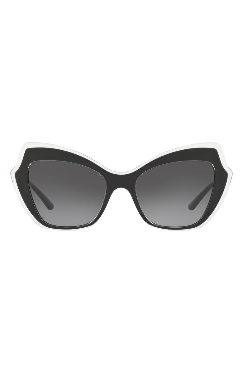 Dolce&Gabbana 52mm Cat Eye Sunglasses, Main, color,
