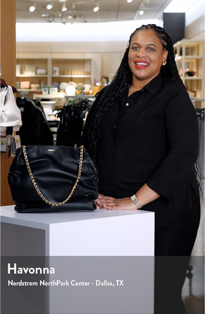 Slouch Leather Shoulder Bag, sales video thumbnail