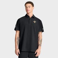 Nike Men's Nike Black New Orleans Saints Sideline City Pride Woven Performance Polo