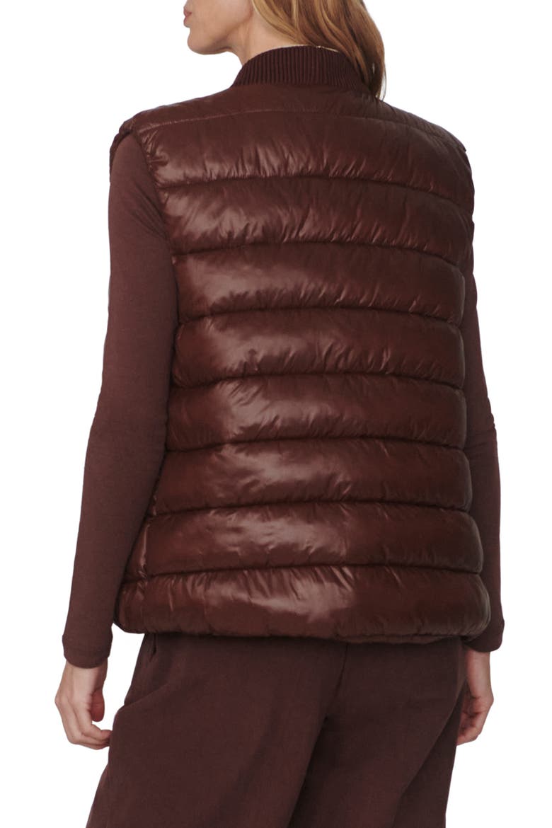 Colwyn Puffer Vest, Alternate, color, BROWN STONE
