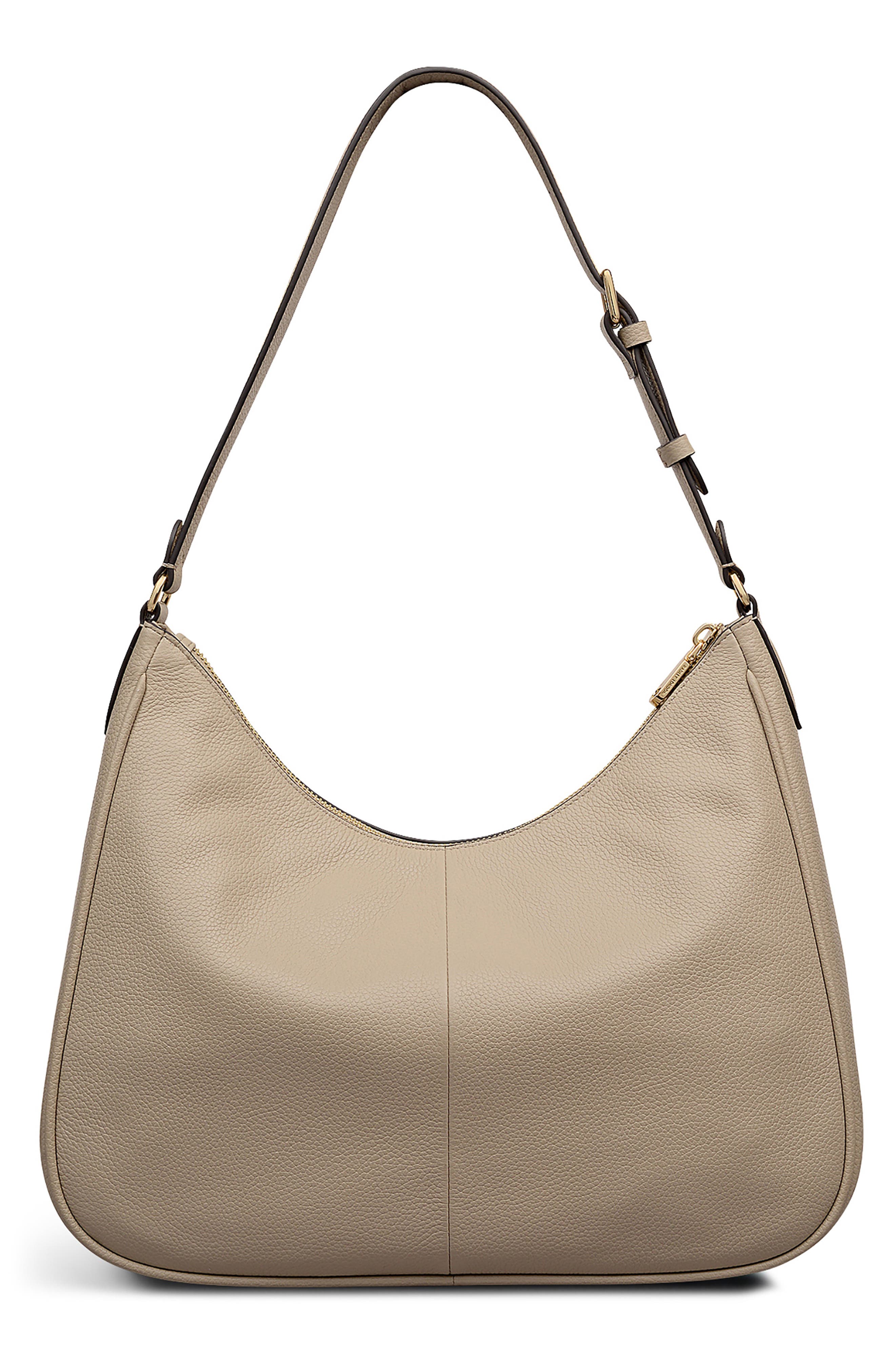 Radley Heath Crescent Shoulder Bag, Alternate, color, Porcini