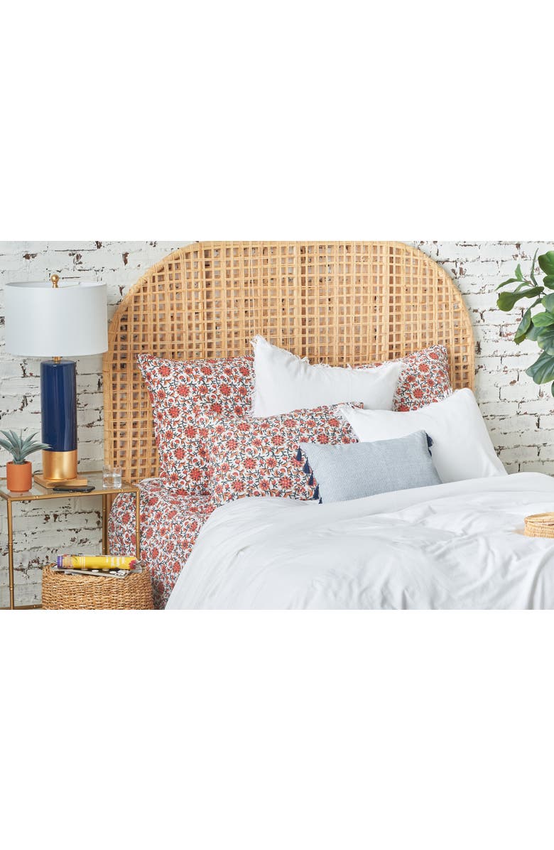 carol & frank 26" x 26" Colley Cotton Euro Pillow Sham, Alternate, color, Orange