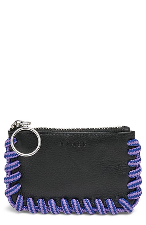 Cord Trim Zip Pouch
