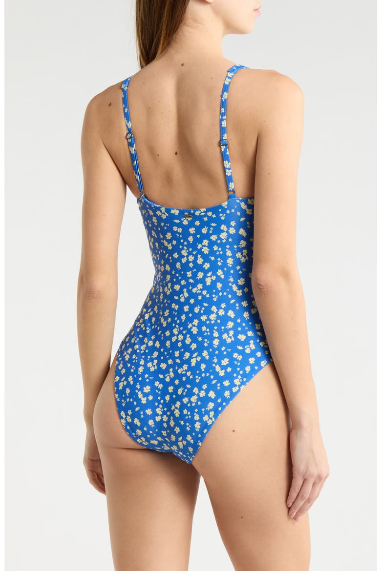 Surf Side Good One-Piece Swimsuit, Alternate, color, BLUE
