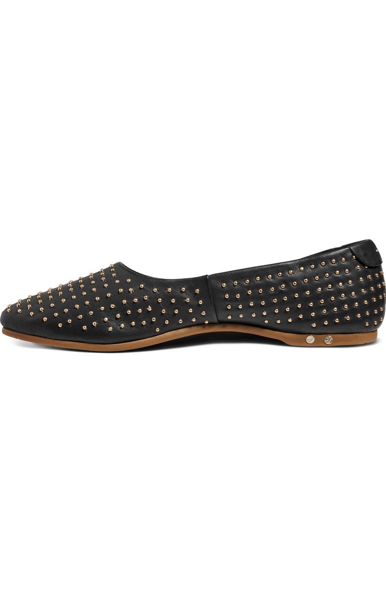 Beek Swiftlet Stud Ballet Flat, Alternate, color, Black
