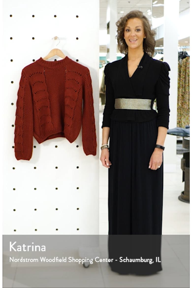 Pointelle Sweater video