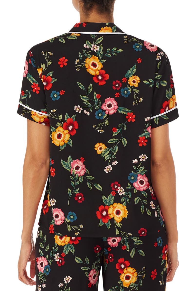 Room Service Pjs Notch Collar Top, Alternate, color, 