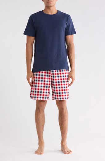 Crewneck Tee & Pajama Shorts Set