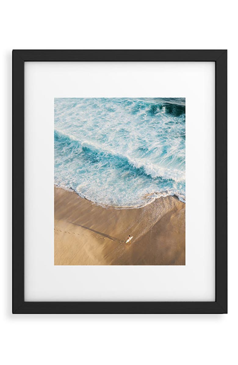 Deny Designs LA76 Photograph Frame Art Print, Alternate, color, Blue