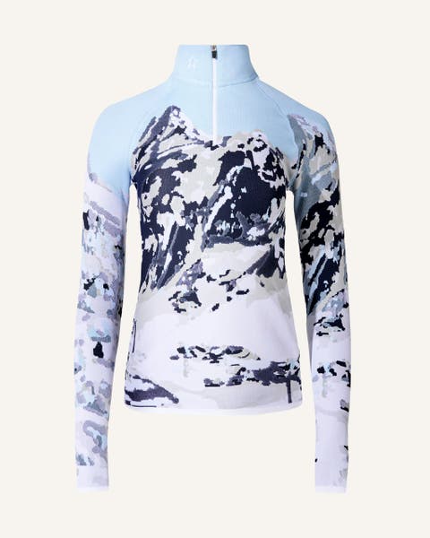 Jacquard Base Layer Top