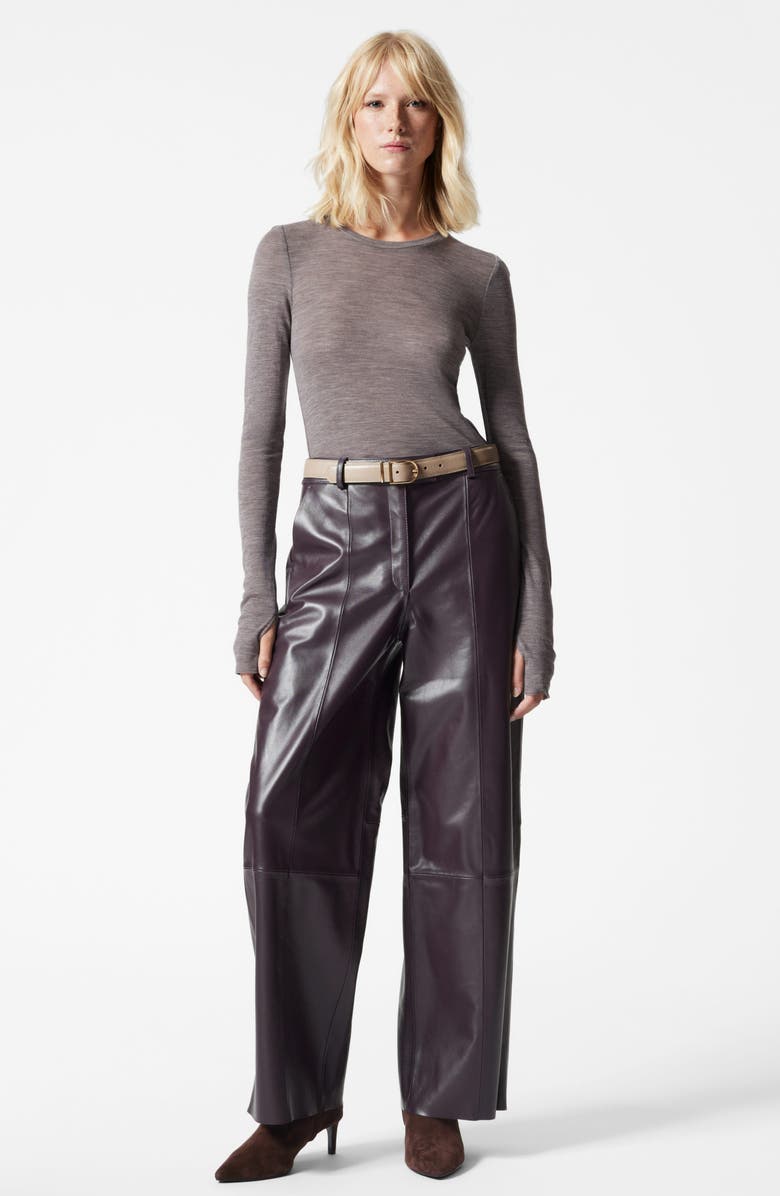 & Other Stories Sheer Wool Sweater, Alternate, color, 