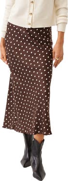 FIFTEEN TWENTY Mia Bias Midi Skirt