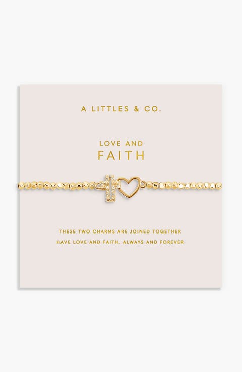 Forever Yours 'Love And Faith' Bracelet