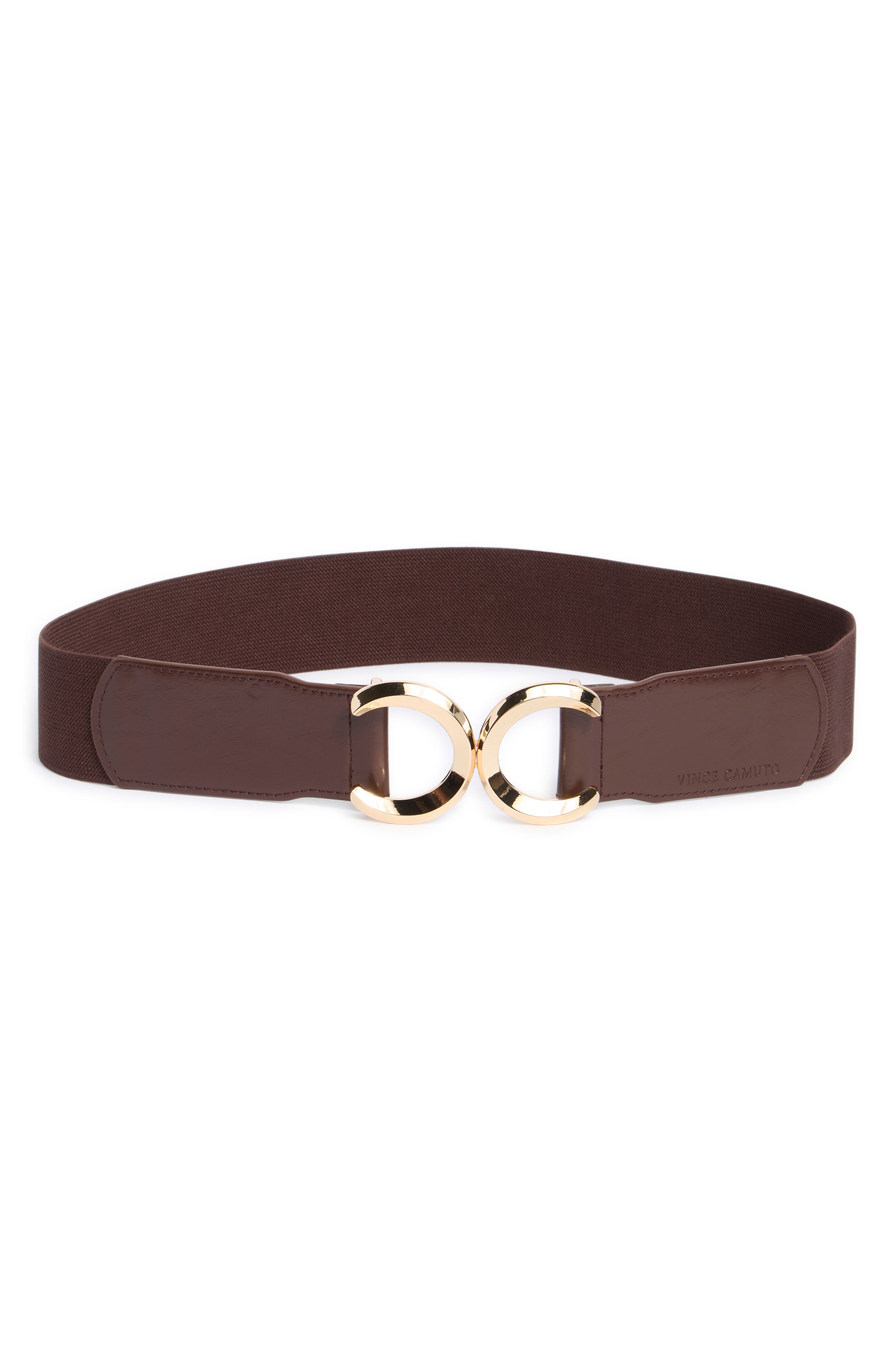 Vince Camuto Interlock Stretch Belt