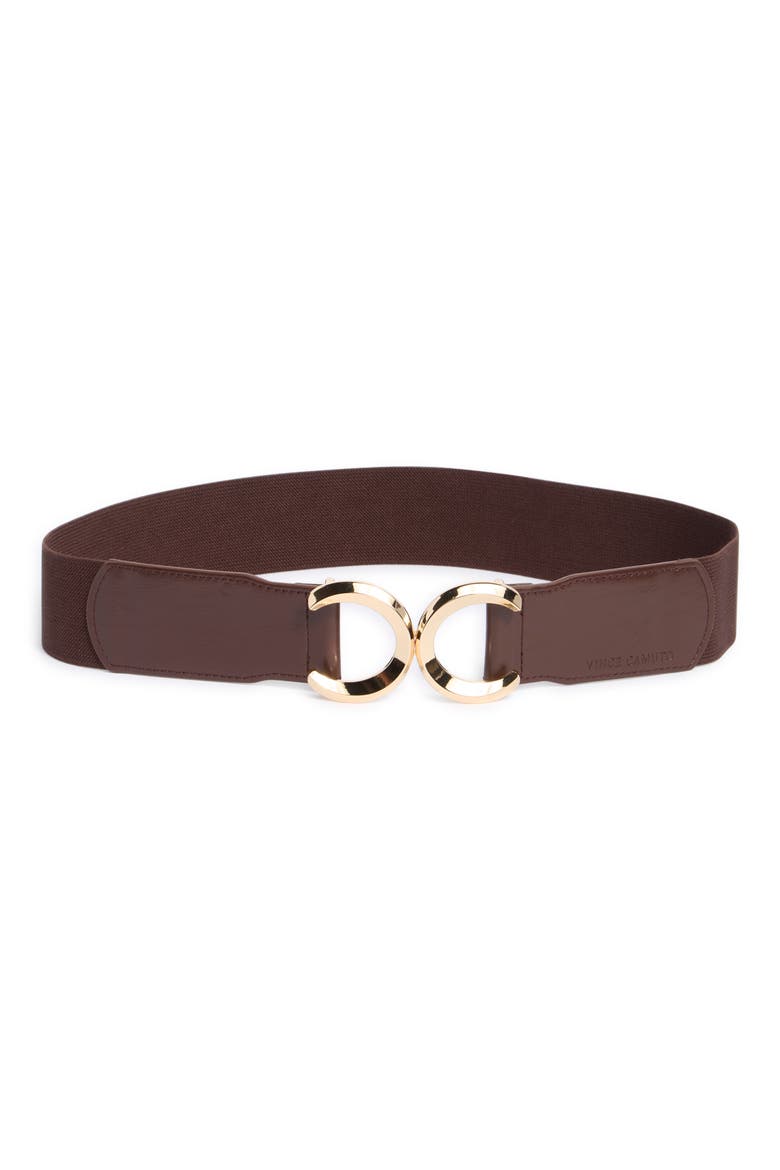 Interlock Stretch Belt, Main, color, BROWN