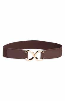 Vince Camuto Interlock Stretch Belt