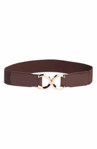 Vince Camuto Interlock Stretch Belt