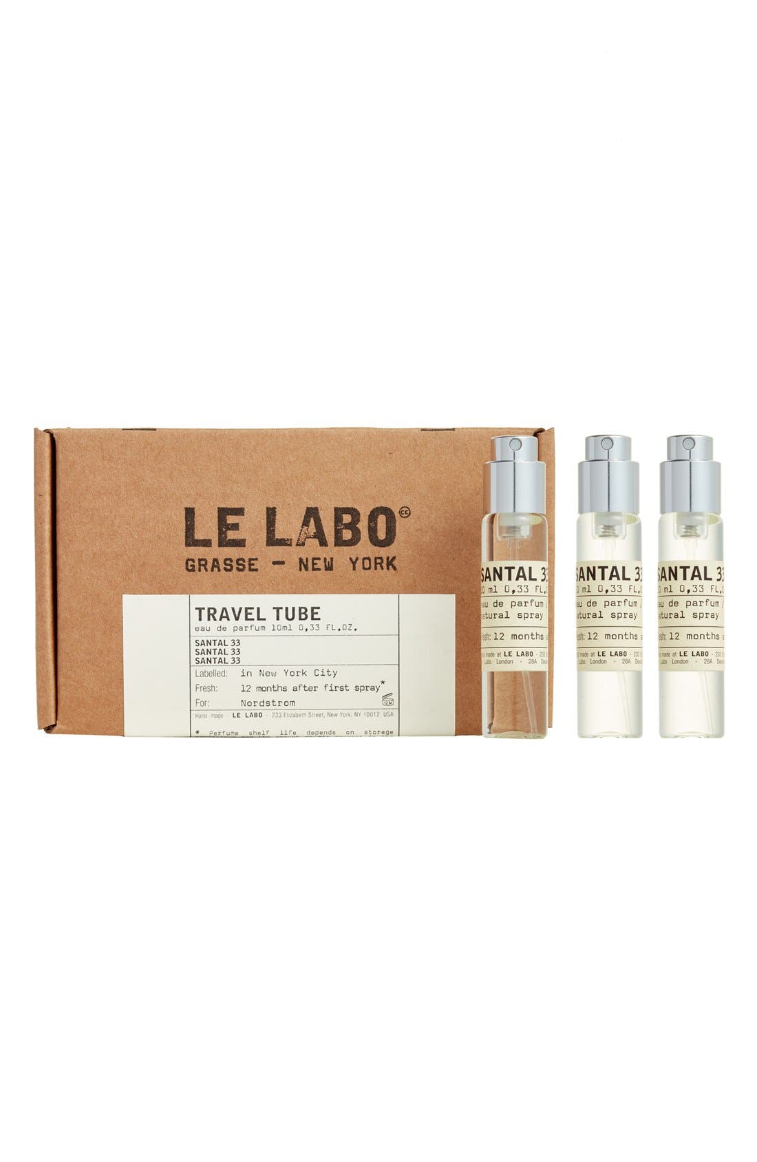 Santal 33 Eau de Parfum Travel Tube Refill Trio | Nordstrom