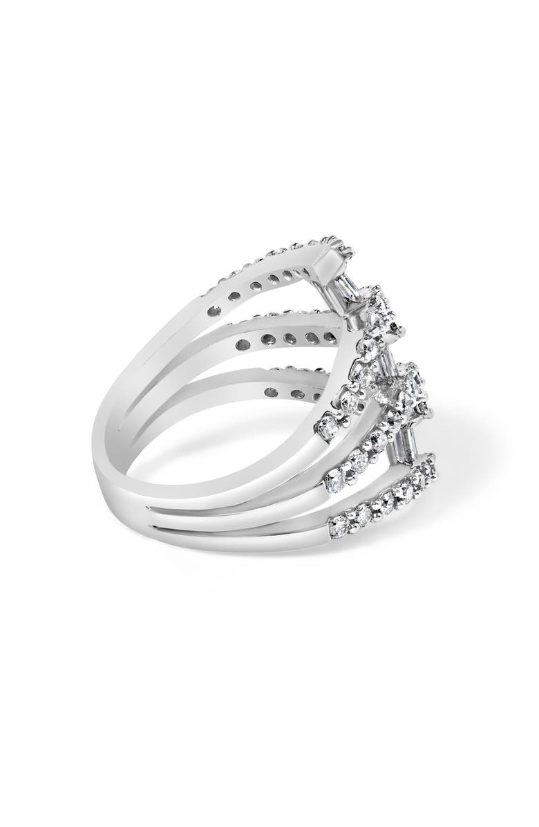 Haus of Brilliance 18kt White Gold 1 3/4ct TDW Diamond Ring, Alternate, color, White