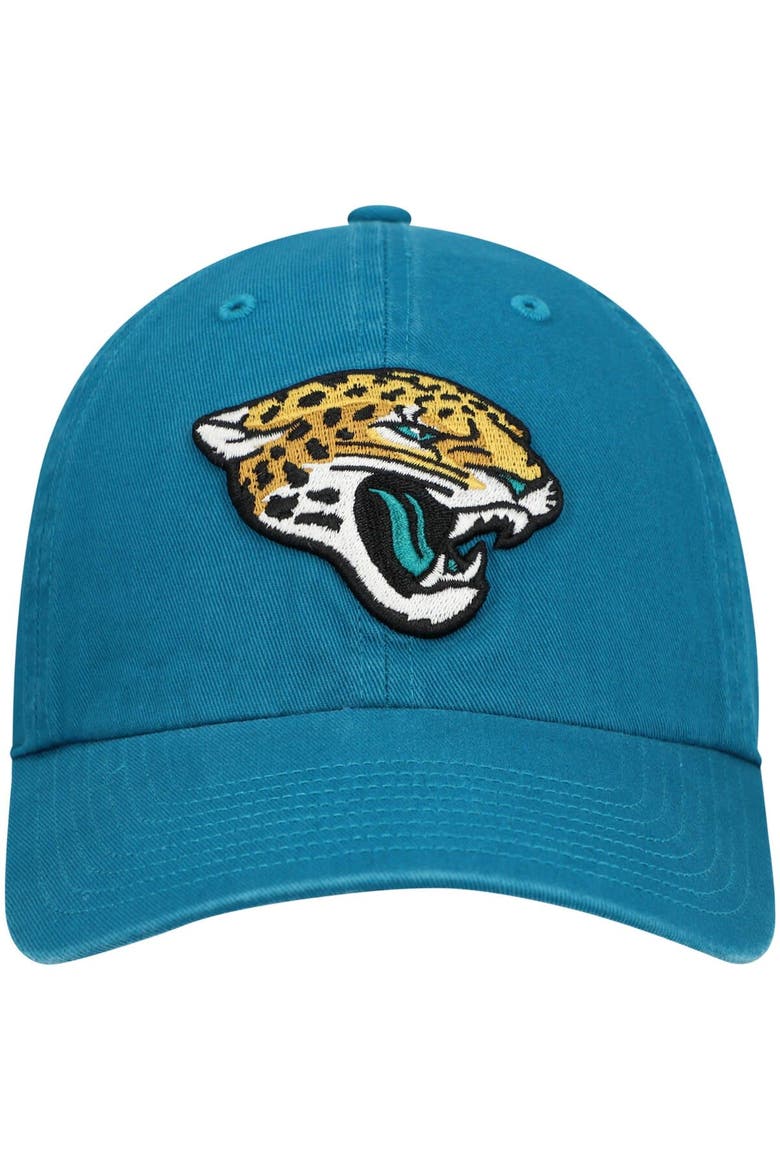 Men's '47 Teal Jacksonville Jaguars Secondary Clean Up Adjustable Hat, Alternate, color, Teal