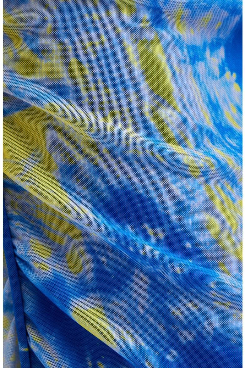 Nora Inspiral Midi Skirt, Alternate, color, ELECTRIC BLUE