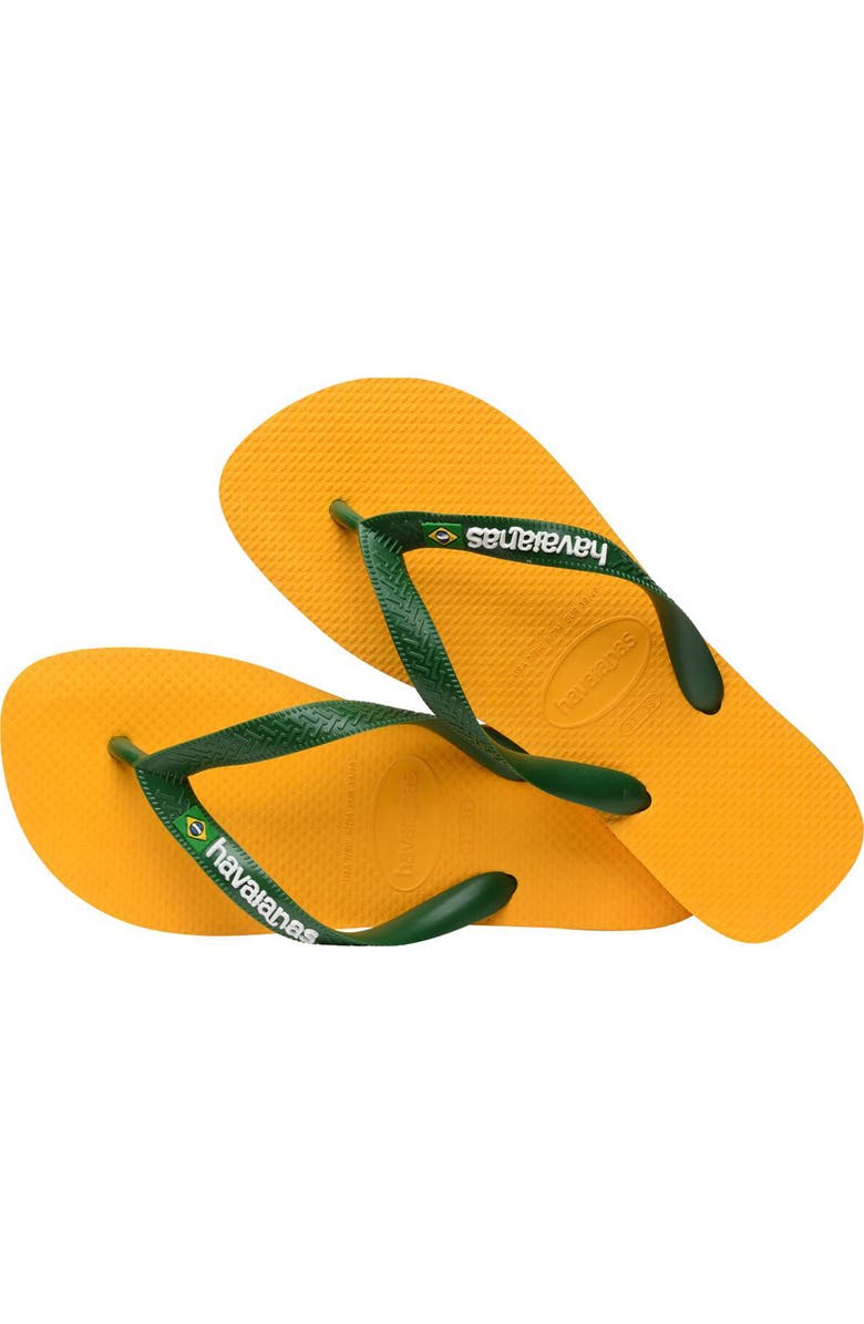 Havaianas Brazil Logo Flip Flop, Alternate, color,