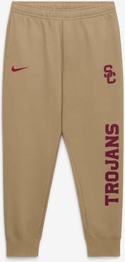Nike Men's Nike  Beige USC Trojans Primetime Club Fleece Joggers