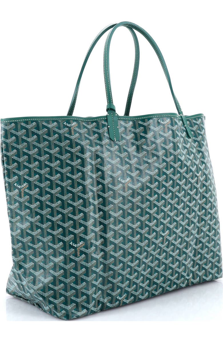 Pre-Owned Goyard Saint Louis Tote Coated Canvas GM, Alternate, color, Green