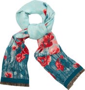 SAACHI Floral Reversible Scarf