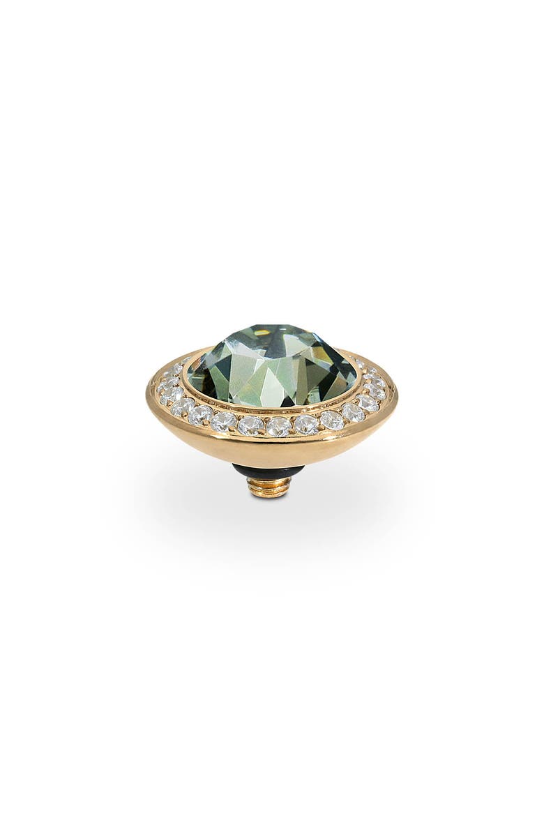 QUDO Tondo Deluxe Top 0.51" - Gold, Main, color, Black Diamond