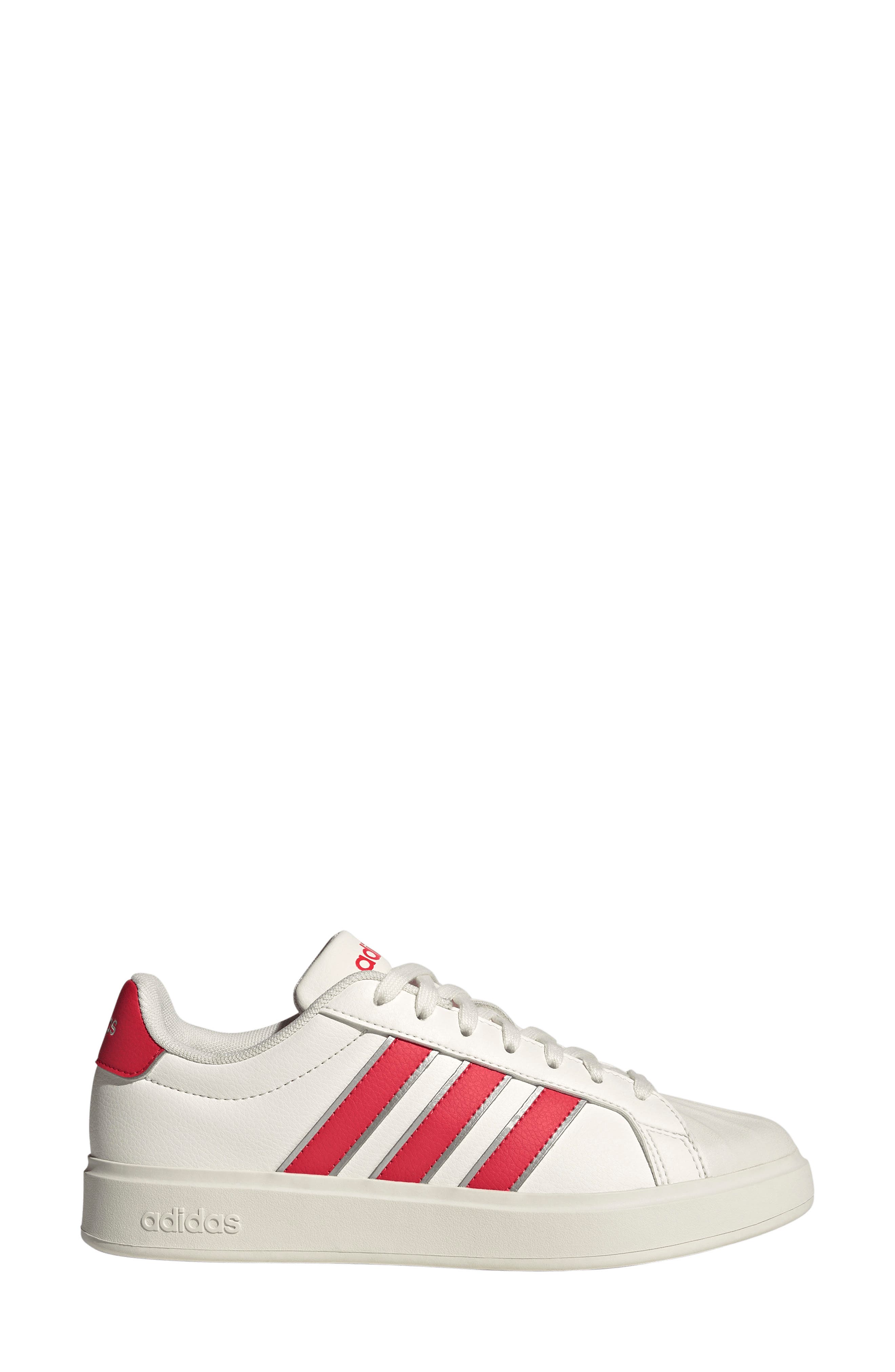Streettalk Sneaker, Alternate, color, WHITE/ RED/ SILVER MET.
