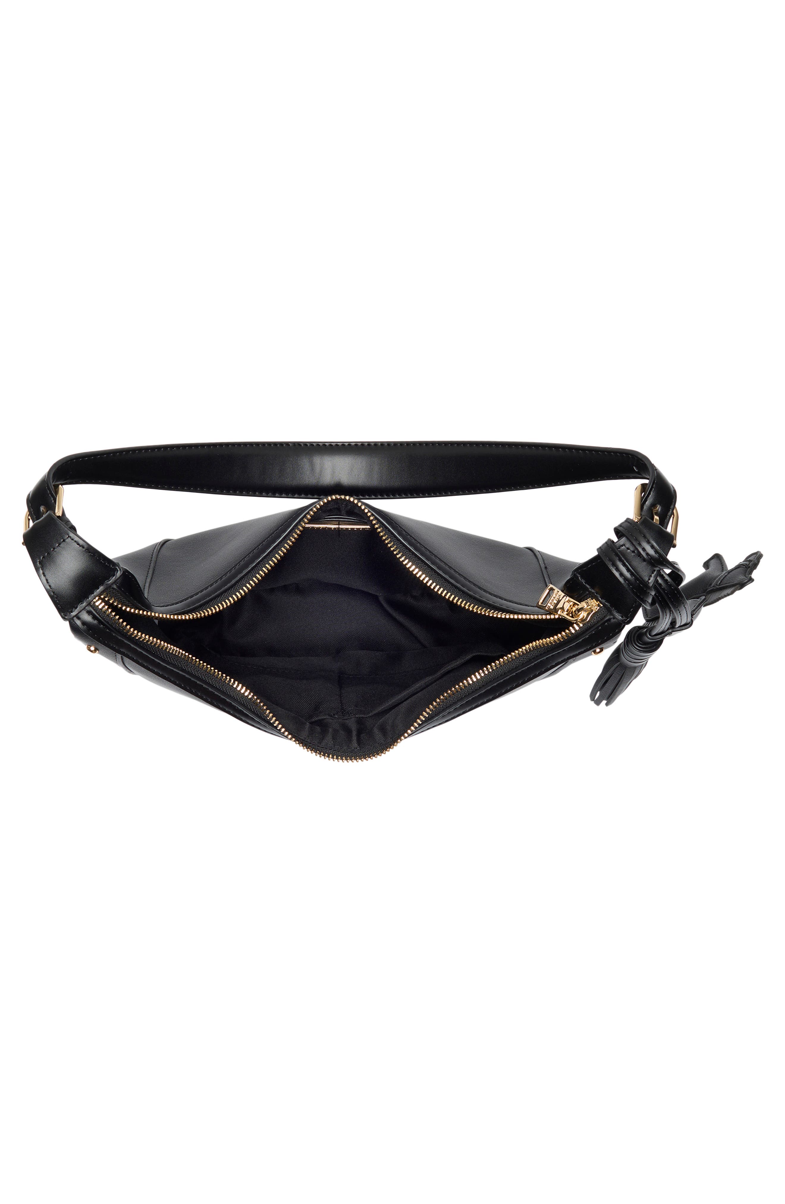 Steve Madden Carter Shoulder Bag, Alternate, color, Black