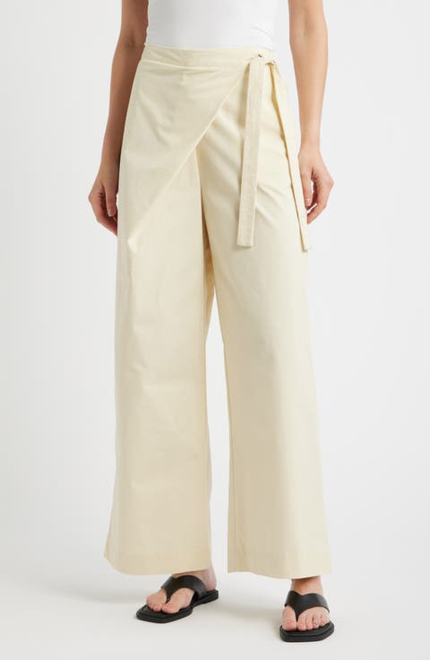 Culip Wide Leg Cotton Trousers