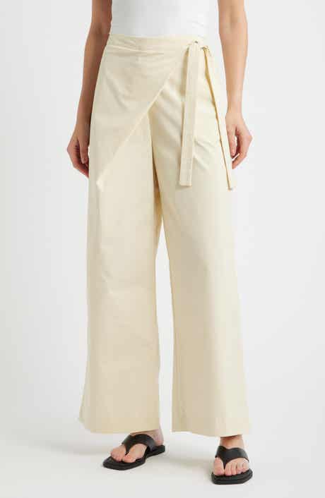 Culip Wide Leg Cotton Trousers