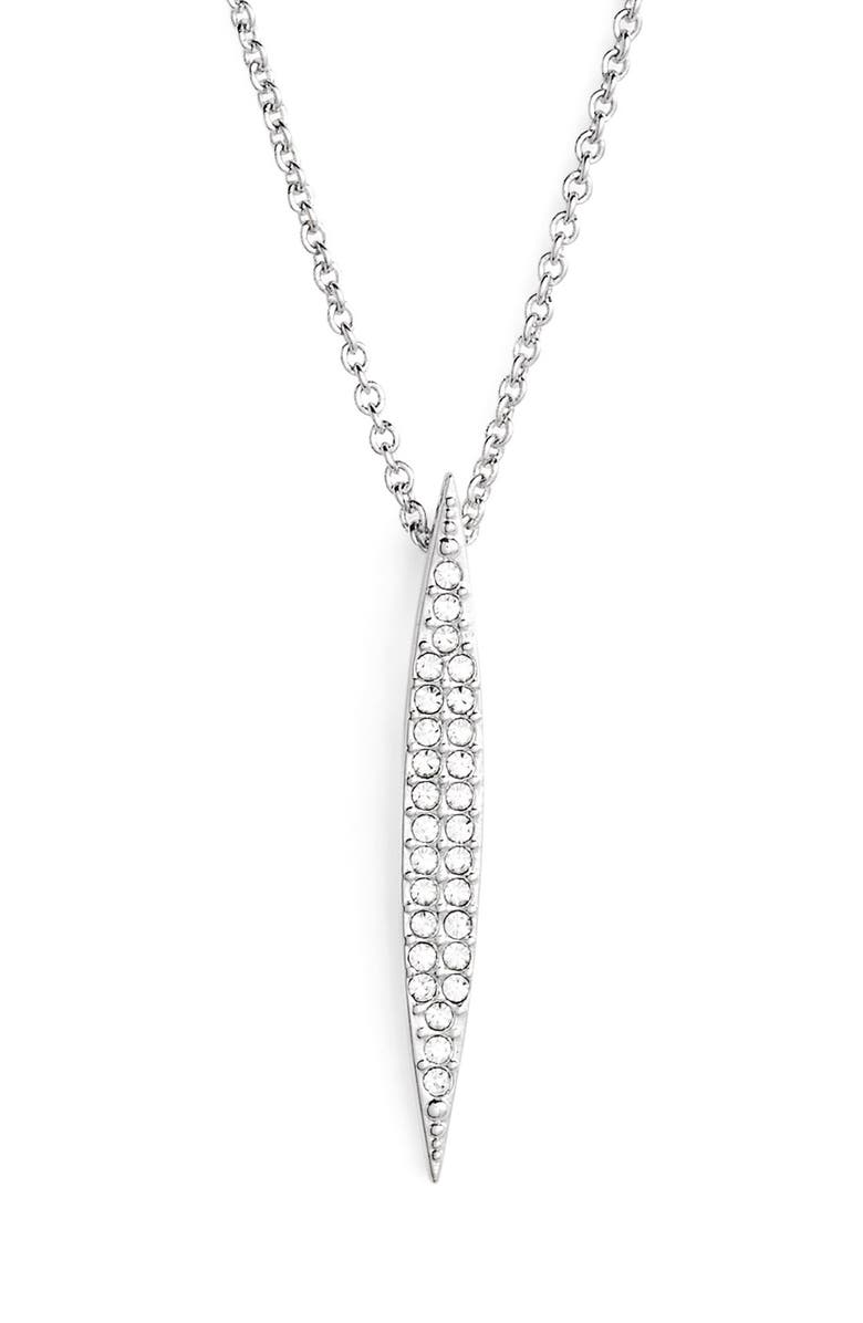 Nadri 'Tattoo' Spear Pendant Necklace, Main, color, 