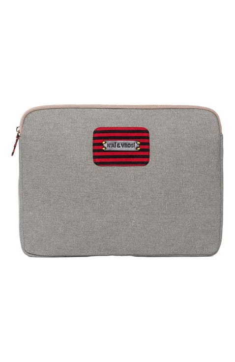 Zipped Canvas Laptop Case - for 13", 14"
