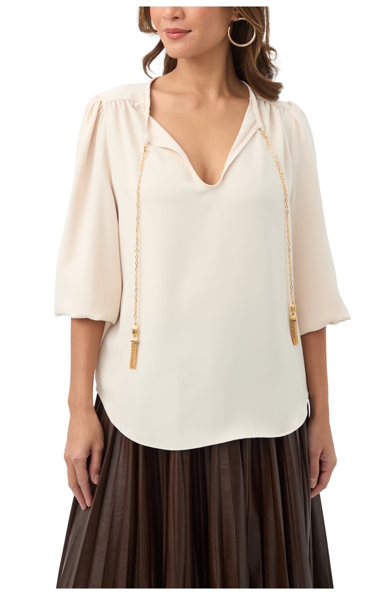 Trina Turk Morabi Chain Link Hardware Top, Main, color, Poplar