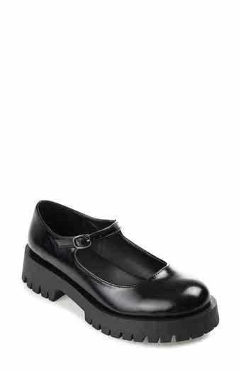 Journee Collection Kamie Mary Jane Platform Flat