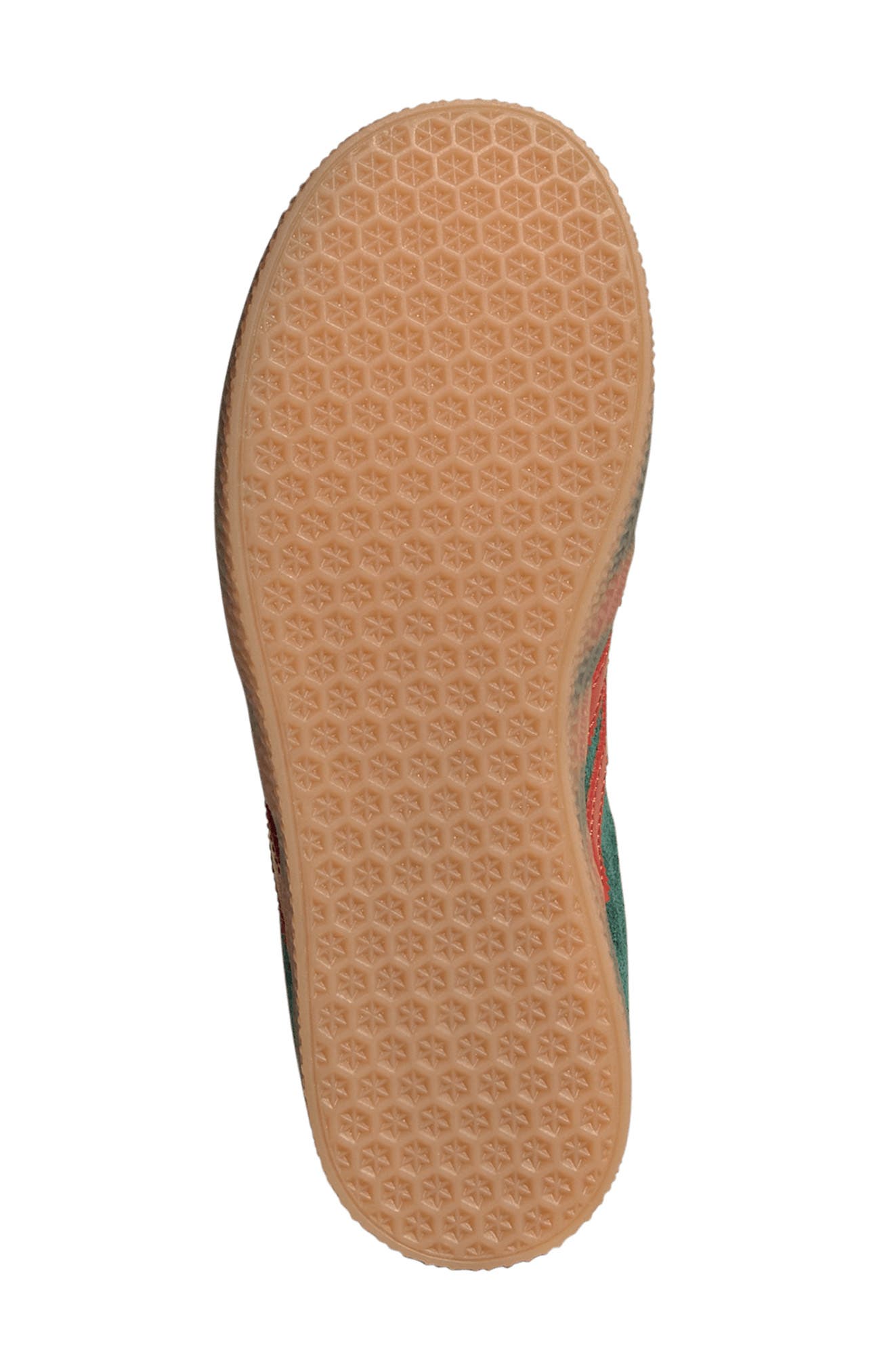 Gazelle Sneaker, Alternate, color, GREEN/ RED/ GUM