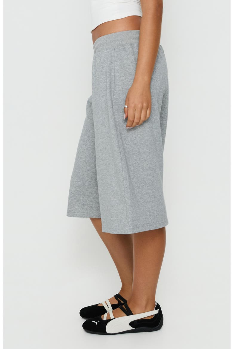 Nikko Longline Fleece Shorts, Alternate, color, GREY MARLE