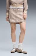 PUMA AOP T7 Snake Print Mid Rise Skirt