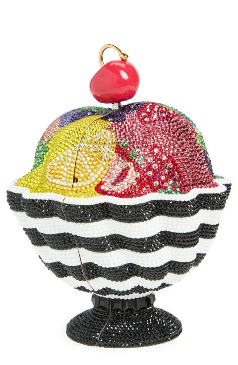 Ice Cream Sundae Gelato Crystal Clutch