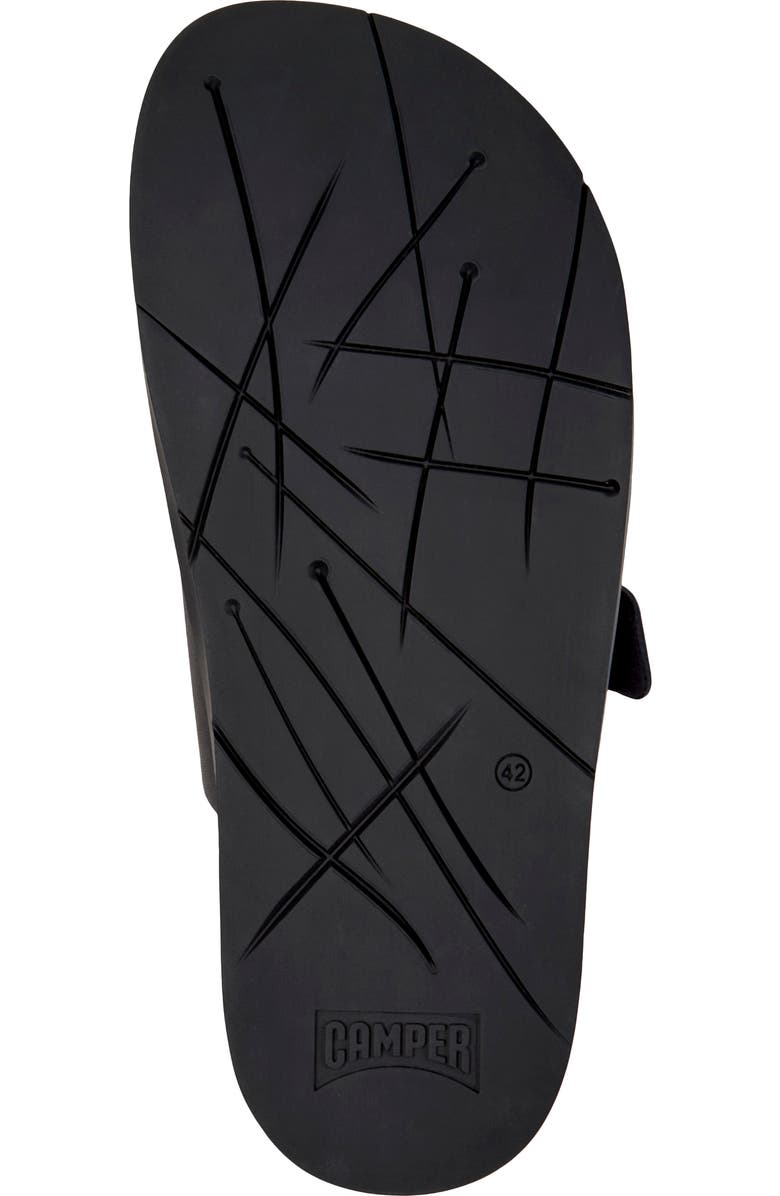 Camper Lluc 2-Strap Sandal, Alternate, color, Black